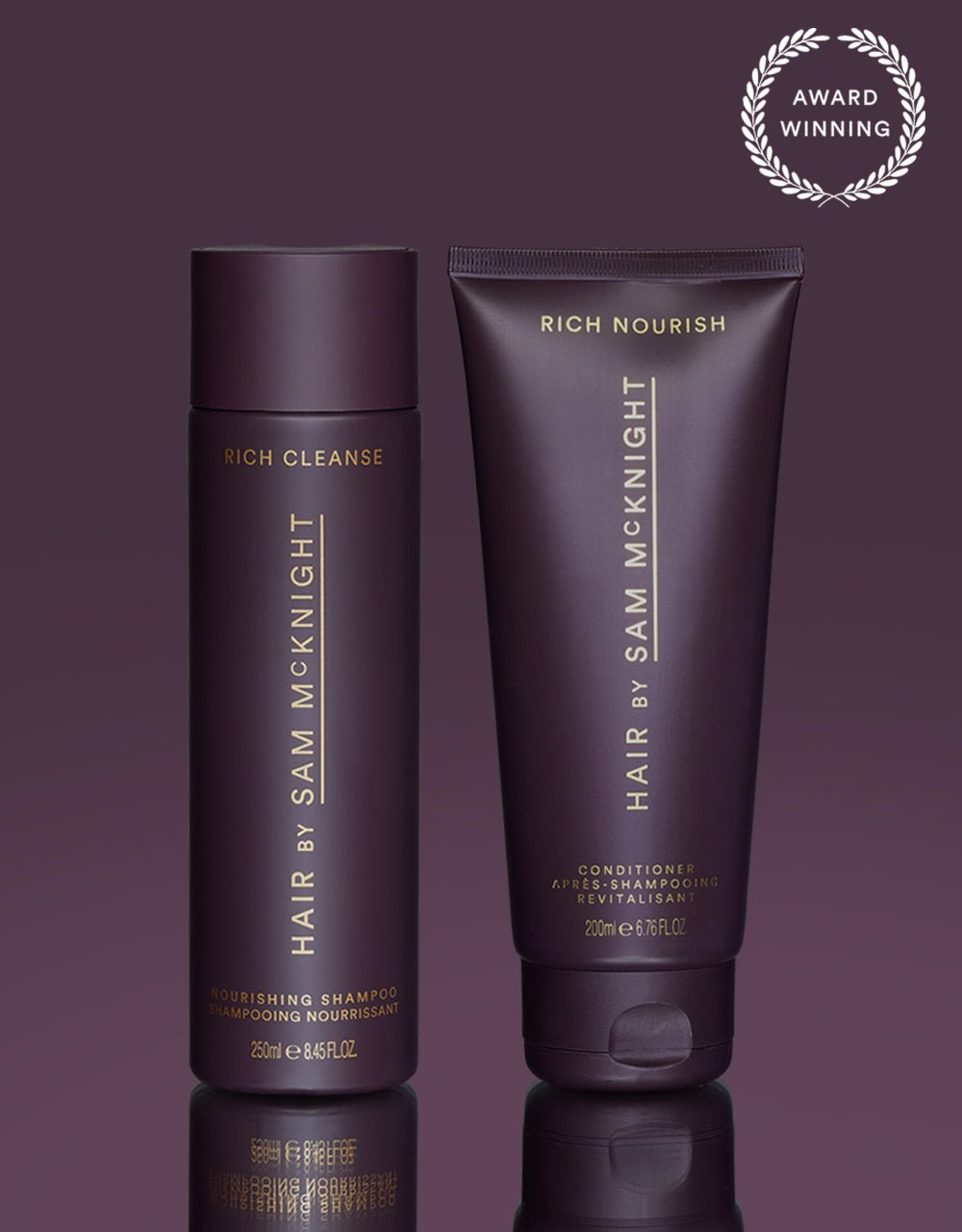 Rich Cleanse Shampoo Nourish Conditioner