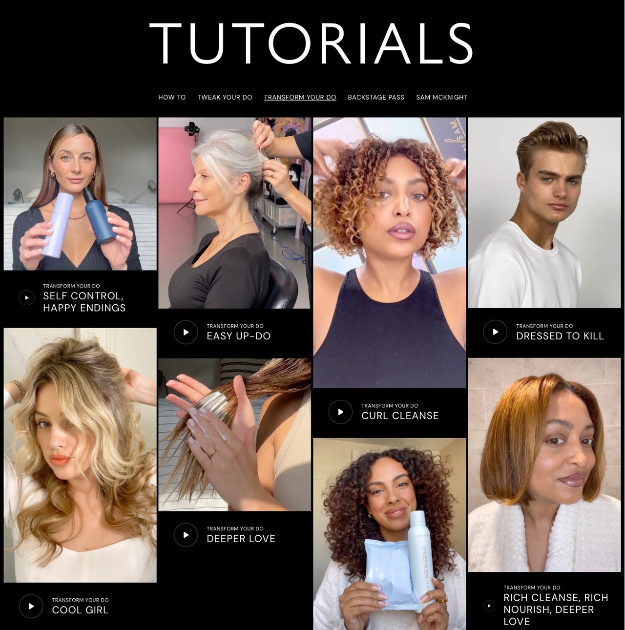 JUST LAUNCHED: TUTORIALS