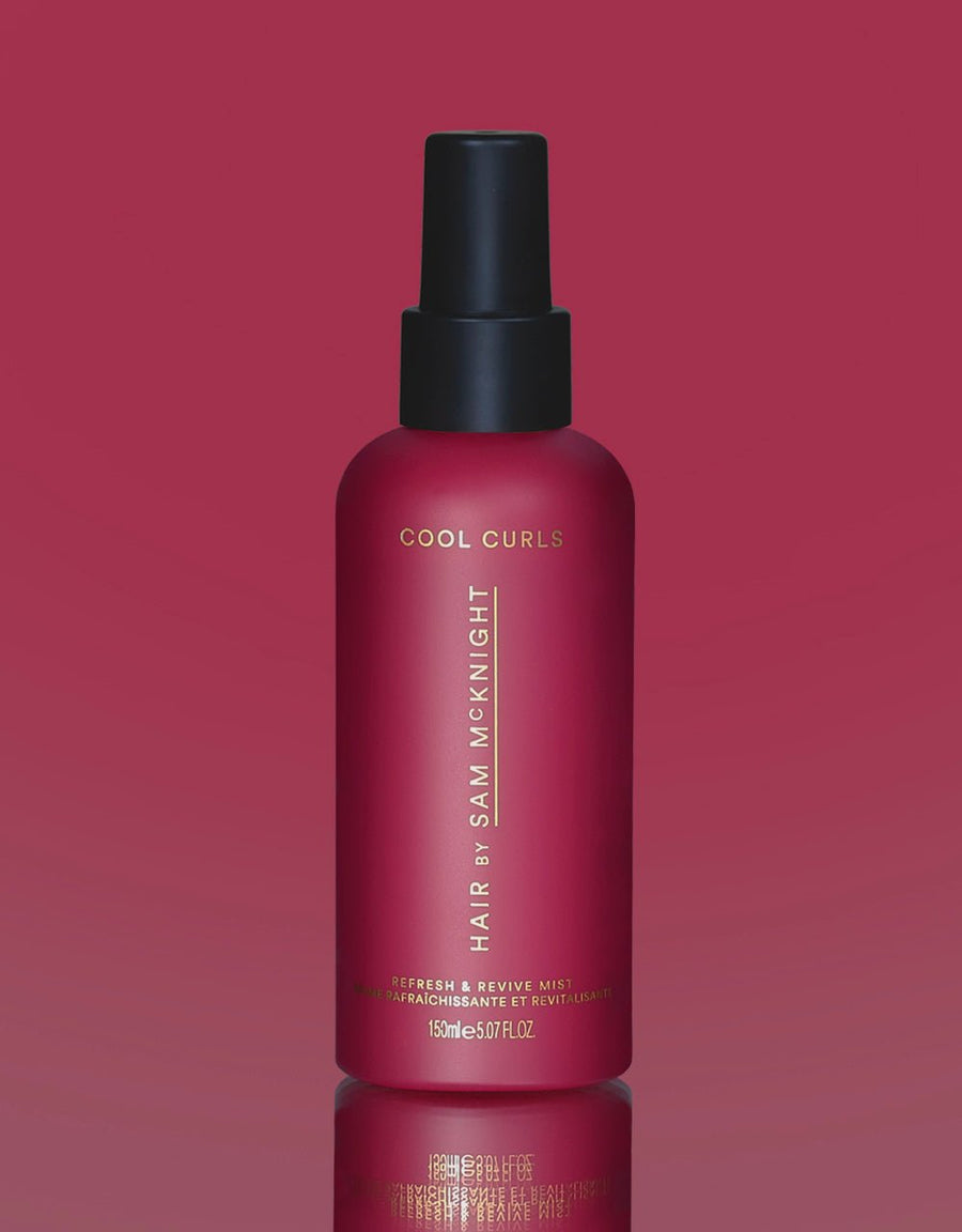 Pink bottle of Cool Curls from Hair by Sam McKnight