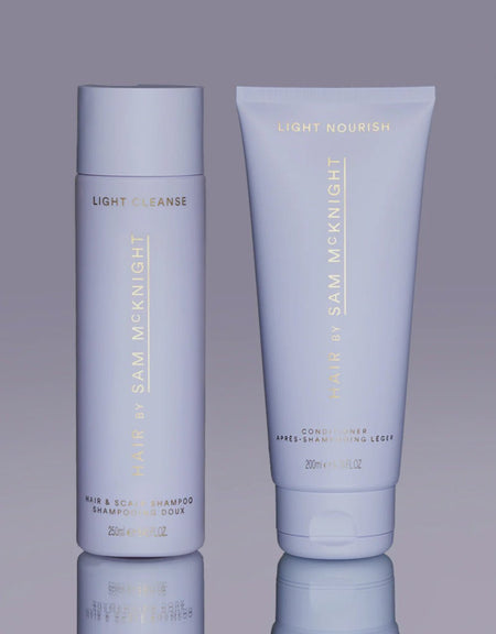 Light Cleanse Shampoo and Nourish Conditioner - Hair by Sam McKnight